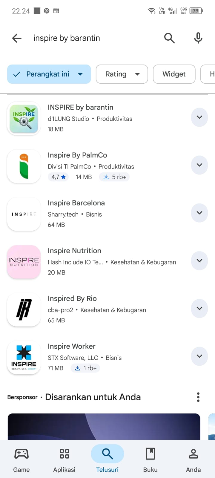 Playstore Search